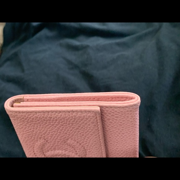 Authentic Chanel Pink Caviar Coin Purse - Picture 5 of 9